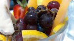 winogrona w sałatce owocowej